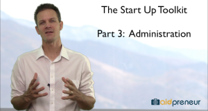 Start Up Toolkit Part 3 - Administration by Aidpreneur